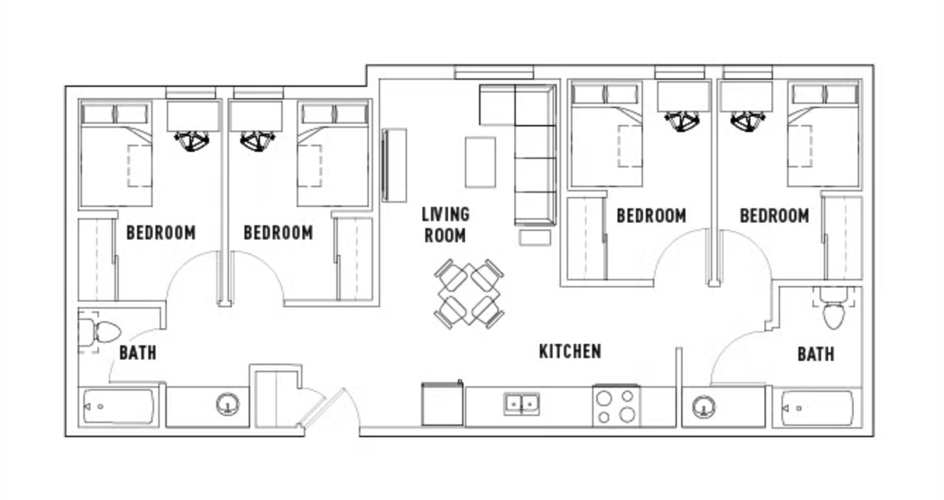 North District 1 4bed 2bath